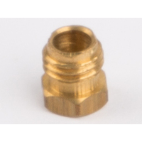 Wilesco 01828 Pipe Coupling Nut For Steam Pipe Fixing. Brass. M6X0.75