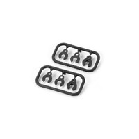 XRAY XB8 COMPOSITE CASTER CLIPS (2) - XY352381