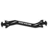 Yeah Racing Aluminum Turnbuckle Wrench (Black) (3, 4, 5, 5.5mm)