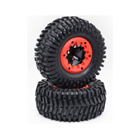 ZD Racing 7544 DBX-102 wheels tire set Red