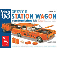 1/25 1963 Chevy II Station Wagon With Trailer