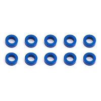 team associated Ballstud Washers, 5.5x2.0 mm, blue aluminum