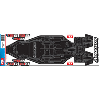 Team Associated B6.1/B6.1D FT Chassis Protective Sheet