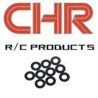 CHR M3 Flat Washer 1.0mm 10pcs Black