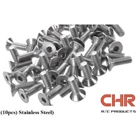CHR Stainless Steel Screws Countersunk 3mmx10mm (10pcs)