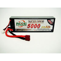 NXE 7.4V 5000Mah 45C Hard Case Lipo With Deans Plug - NXE5000HC452