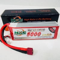 NXE 11.1v 5000mah 40c Soft case Lipo with deans plug