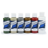 PRO-LINE RC BODY PAINT MILITARY SET (6 PACK) - MIL SPEC GREEN, MOJAVE SAND, PRIMER GRAY, DARK EARTH, MARS RED OXIDE, MATTE CLEAR - PR6323-04