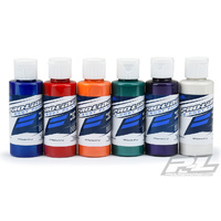 PRO-LINE RC BODY PAINT ALL PEARL SET (6 PACK) - PEARL BLUE, PEARL RED, PEARL ORANGE, PEARL GREEN, PEARL PURPLE, PEARL WHITE - PR6323-06