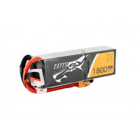 Tattu 1800mAh 4s 14.8v 75-150c Lipo Battery Pack