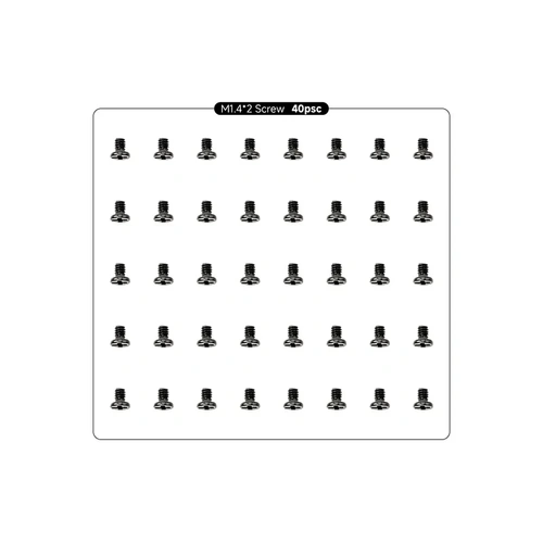 BetaFPV 1.4x2mm Motor Fixing Screw Set 40Pcs