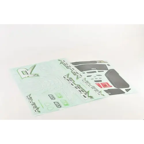 Cen Racing Reeper Green Decal Sticker Sheet