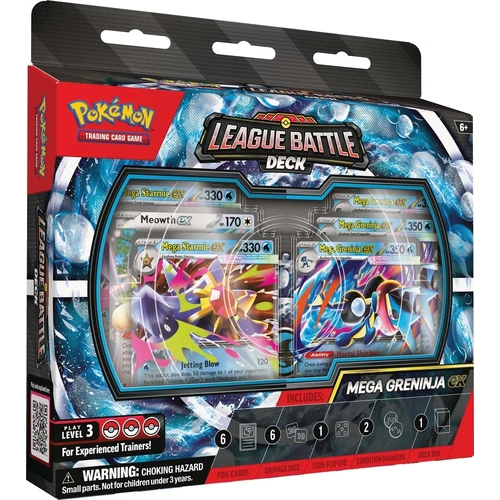 Pokémon TCG Mega Greninja ex League Battle Deck