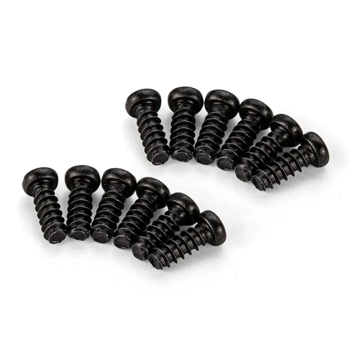 Atrek 2.6x7mm Coarse Thread Binder Head Screws 10Pcs