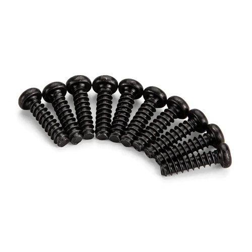 Atrek 2.6x10mm Coarse Thread Binder Head Screws 10Pcs