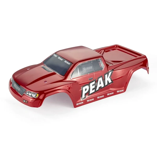 Atrek 1/10 Peak Painted Body Shell - Red