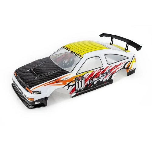 HSP 1/10 On Road White Painted Body Shell