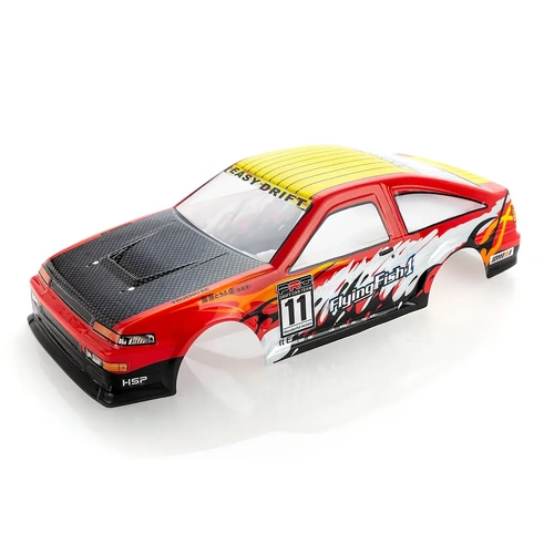 HSP 1/10 On Road Red Painted Body Shell