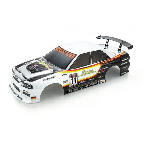 HSP 1/10 On Road White Painted Body Shell