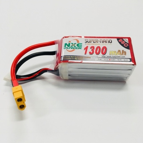 NXE 14.8V 1300Mah 95C Drone Battery With XT60 Plug - 1300SC954SXT60
