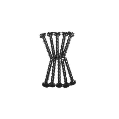 Xinlehong 2x10mm Coarse Thread Countersunk Head Screws 10Pcs