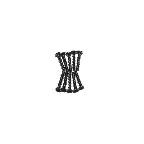 Xinlehong 2x15mm Coarse Thread Countersunk Head Screws 10Pcs