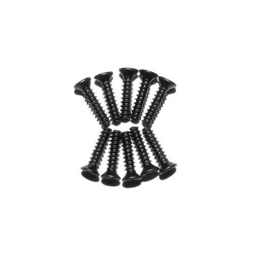 Xinlehong 2.3x10mm Coarse Thread Countersunk Head Screws 10Pcs