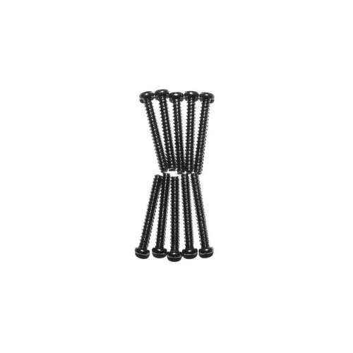Xinlehong 2.6x20mm Coarse Thread Binder Head Screws 10Pcs
