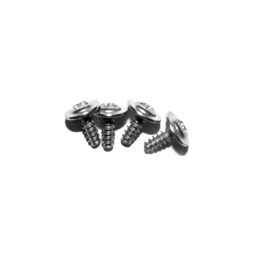 Xinlehong 3x8mm Coarse Thread Washer Head Screws 4Pcs