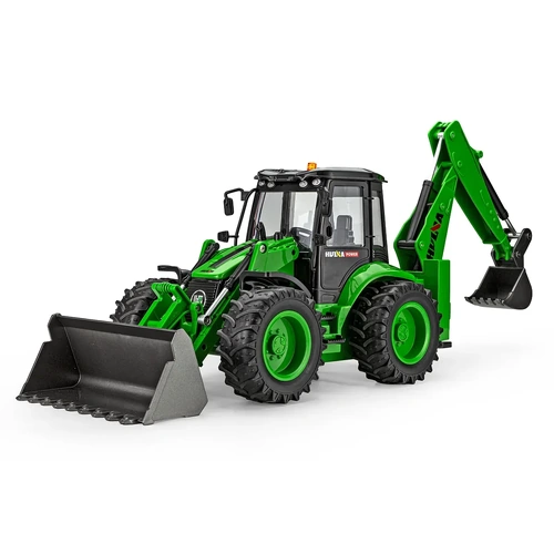 Huina 1579 Backhoe Loader RC Tractor Electric 2WD 1/14 Scale RTR - Green