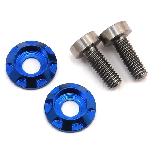 175RC 3x8mm Titanium "High Load" Motor Screws (Blue)