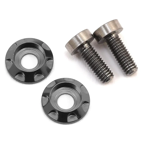 175RC 3x8mm Titanium "High Load" Motor Screws (Grey)