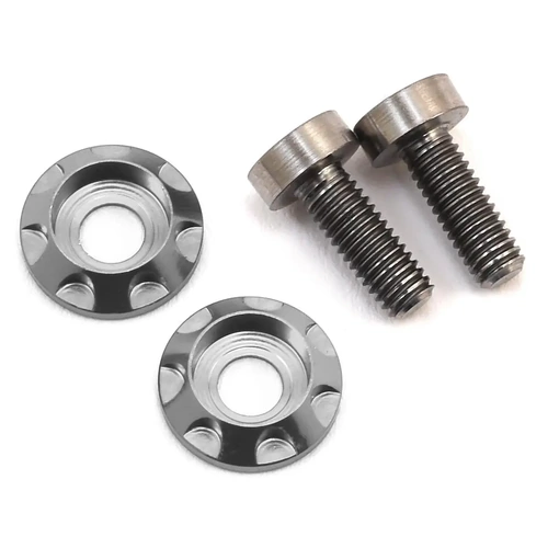 175RC 3x8mm Titanium "High Load" Motor Screws (Silver)