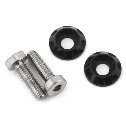 175RC 3x10mm "High Load" Titanium Motor Screws (Black)