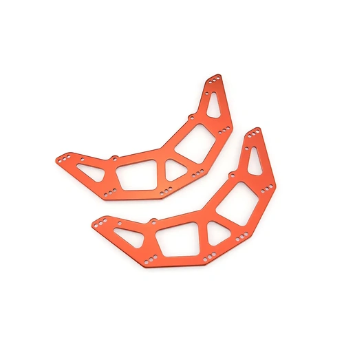 HSP Orange Aluminium Main Side Plates 2Pcs