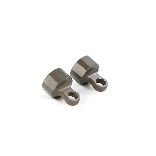Rovan Aluminium Shock Caps 2Pcs - Gunmetal
