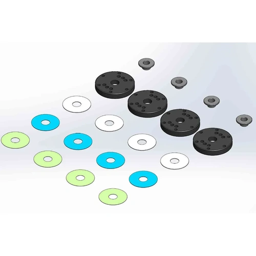 MIP 16mm 6-Hole Bypass1 Pistons Set