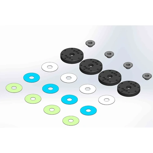 MIP 16mm 8-Hole Bypass1 Pistons Set