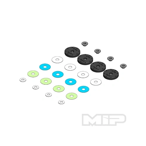 MIP 16mm 8-Hole Bypass1 Pistons Set