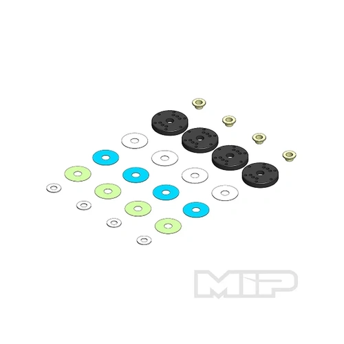 MIP 16mm 6-Hole Bypass1 Pistons Set