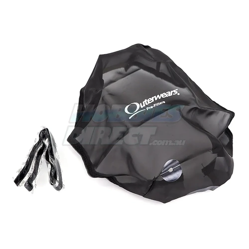 Outerwears Black Traxxas Slash 2WD Pre Filter Chassis Cover