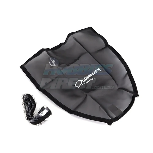 Outerwears Black HPI Blitz Pre Filter Chassis Cover