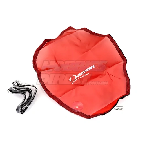 Outerwears Red Traxxas Slash 4x4 Pre Filter Chassis Cover