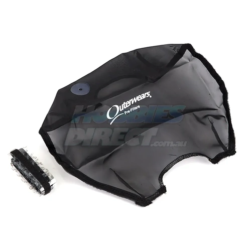 Outerwears Black Traxxas E-Revo Pre Filter Chassis Cover