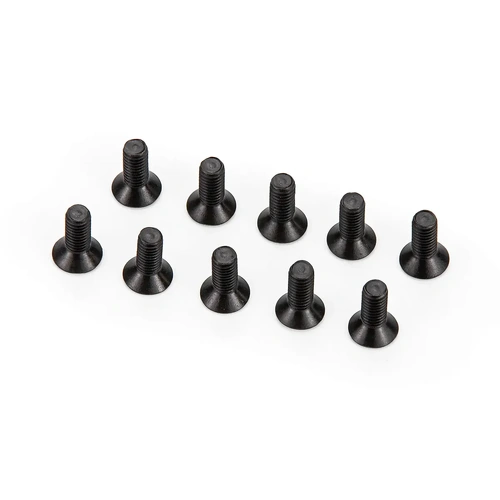 Atrek 3x8mm Fine Thread Countersunk Head Screws 10Pcs