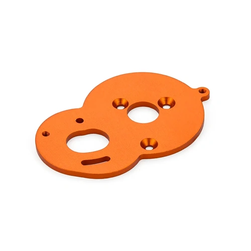 Atrek Aluminium Motor Mount Plate - Orange