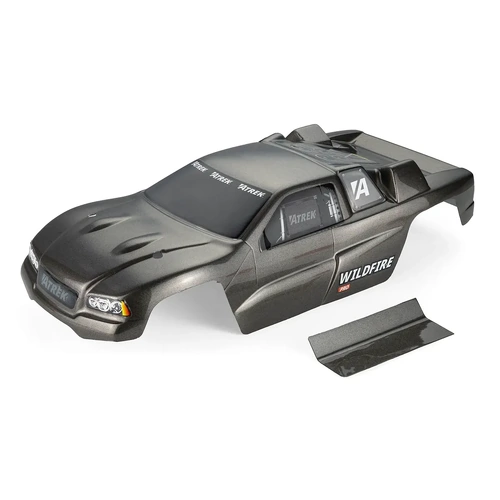 Atrek 1/10 Wildfire Pro Stadium Truck Painted Body Shell - Carbon