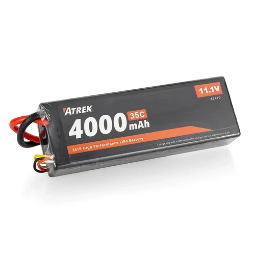 Atrek 11.1V 4000mAh 35C 3S Hard Case LiPo Battery