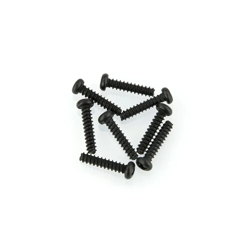 HSP 2.6x12mm Coarse Thread Binder Head Screws 8Pcs
