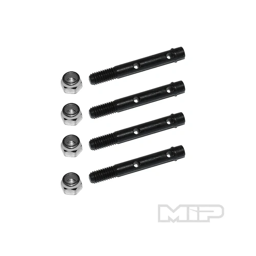 MIP HD Steel 4mm Wheel Axles 4Pcs